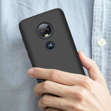Заредете изображение във визуализатора на галерията – GKK 360 Protection Case Front and Back Case Full Body Cover Motorola Moto G7 black
