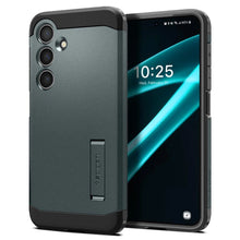 Заредете изображение във визуализатора на галерията – Spigen Tough Armor case for Samsung Galaxy S24+ - dark green
