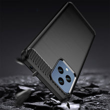 Заредете изображение във визуализатора на галерията – Carbon Case cover for T-Mobile Revvl 6 5G flexible silicone carbon cover black
