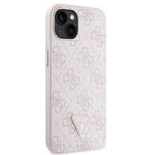 Заредете изображение във визуализатора на галерията – Guess GUHCP14XP4TDSCPP case for iPhone 14 Pro Max 6.7" - pink Crossbody 4G Metal Logo
