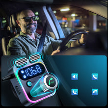 Заредете изображение във визуализатора на галерията – Joyroom JR-CL16 48W Car Wireless FM Transmitter-Black
