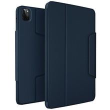 Заредете изображение във визуализатора на галерията – Uniq Rovus case for iPad Pro 11 (2021-2022) / Air 10.9" (2020-2022) blue/marine blue Magnetic Case
