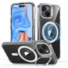Заредете изображение във визуализатора на галерията – ESR CLASSIC KICKSTAND HALOLOCK MAGSAFE IPHONE 15 CLEAR
