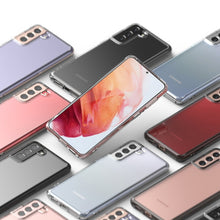 Заредете изображение във визуализатора на галерията – Ringke Fusion PC Case with TPU Bumper for Samsung Galaxy S21+ 5G (S21 Plus 5G) grey (FSSG0094)
