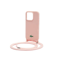 Заредете изображение във визуализатора на галерията – Original Pouch LACOSTE hardcase Silicone Cord LCHCP15XSCCRLP do Iphone 15 Pro Max Light Pink
