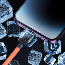 Заредете изображение във визуализатора на галерията – BASEUS cable USB to Apple Lightning 8-pin CoolPlay 2,4A 1m orange CAKW000407
