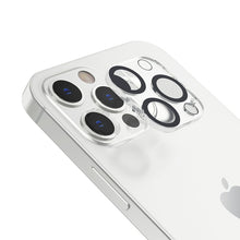 Заредете изображение във визуализатора на галерията – Hoco camera lens tempered glass for iphone 13 / 13 mini black (g13) 25pcs/set - TopMag
