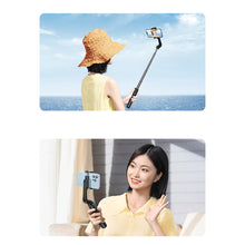 Заредете изображение във визуализатора на галерията – Ugreen selfie stick extendable telescopic tripod with Bluetooth remote control black (LP508)
