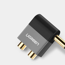 Заредете изображение във визуализатора на галерията – Ugreen audio jack adapter 6.35mm male to 2xRCA female black (AV147)
