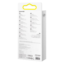 Заредете изображение във визуализатора на галерията – Baseus Flash Series Ⅱ 3in1 cable with fast charging USB-A to USB-C / Micro-USB / Lightning 66W 480Mb/s 1.2m blue
