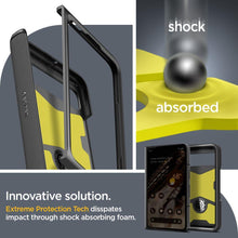 Заредете изображение във визуализатора на галерията – Spigen SLIM ARMOR PRO GOOGLE PIXEL FOLD BLACK
