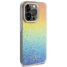 Заредете изображение във визуализатора на галерията – Original Case GUESS IML Faceted Mirror Disco Iridescent hardcase GUHCP15LHDECMI for Iphone 15 Pro multicolor

