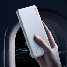 Заредете изображение във визуализатора на галерията – Joyroom powerbank 10000mAh Dazzling Series 12W white (JR-T016)
