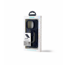 Заредете изображение във визуализатора на галерията – Joyroom Dual Hinge case for iPhone 14 Pro armored case with a stand and a ring holder black
