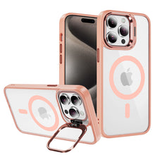 Заредете изображение във визуализатора на галерията – Tel Protect Kickstand Magsafe Case for Iphone 11 light pink
