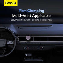 Заредете изображение във визуализатора на галерията – Baseus car holder to air vent magnetic ca01 purple succ000105 - TopMag
