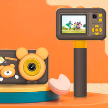 Заредете изображение във визуализатора на галерията – Digital camera for children D32 Mouse with tripod brown
