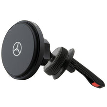 Заредете изображение във визуализатора на галерията – Original holder magnetic MERCEDES to windshield/ for ventilation grilleSilver Stars MagSafe MEMWCCK black

