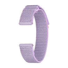 Заредете изображение във визуализатора на галерията – Fabric strap for Samsung Galaxy Watch 6/6 Classic Feather Band S/M (Slim) - purple
