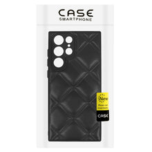 Заредете изображение във визуализатора на галерията – Leather 3D Case for Samsung Galaxy S22 Ultra design 3 black
