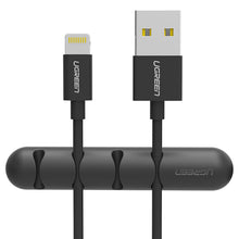 Заредете изображение във визуализатора на галерията – Ugreen self-adhesive cable organizer black (LP114)
