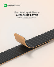 Заредете изображение във визуализатора на галерията – Amazing Thing Band Smoothie Mag AWSPMBO for Apple Watch 49/45/41 black
