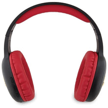 Заредете изображение във визуализатора на галерията – Hello Kitty Metal Logo Bluetooth on-ear headphones - black
