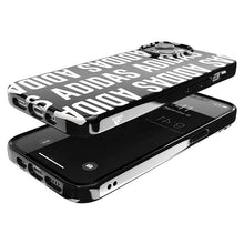 Заредете изображение във визуализатора на галерията – Adidas OR Snap Case Logo iPhone 14 6.1" black/black 50245
