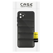 Заредете изображение във визуализатора на галерията – Leather 3D Case for Samsung Galaxy A04 design 2 black
