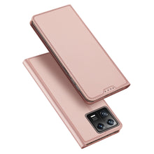 Заредете изображение във визуализатора на галерията – Dux Ducis Skin Pro Case Xiaomi 13 Flip Card Wallet Stand Pink
