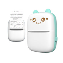 Заредете изображение във визуализатора на галерията – Thermal printer mini cat HURC9 - blue
