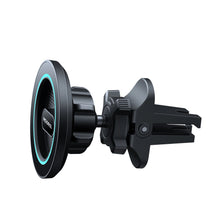 Заредете изображение във визуализатора на галерията – Joyroom car magnetic phone holder for air vent black (JR-ZS366)
