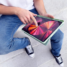 Заредете изображение във визуализатора на галерията – Stand Tablet Case for iPad 10.9'' 2022 (10 gen.) flip cover smart cover black
