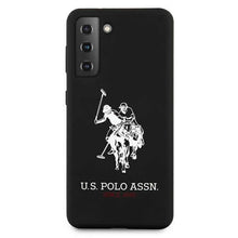 Заредете изображение във визуализатора на галерията – Оригинален гръб US Polo за samsung s21 plus (silicone logo / black) - TopMag
