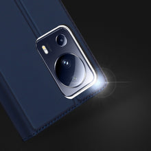 Заредете изображение във визуализатора на галерията – Dux Ducis Skin Pro Case for Xiaomi 13 Lite Flip Card Wallet Stand Gold
