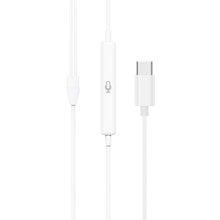 Заредете изображение във визуализатора на галерията – Borofone Earphones BM80 Magnificent with microphone Type C white
