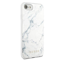 Заредете изображение във визуализатора на галерията – Guess GUHCI8PCUMAWH iPhone 7/8/SE 2020 / SE 2022 biały/white Marble
