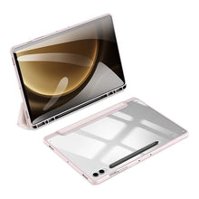 Заредете изображение във визуализатора на галерията – Dux Ducis Toby case with flip stand for Samsung Galaxy Tab S9 FE - pink
