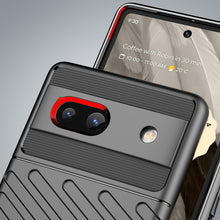 Заредете изображение във визуализатора на галерията – Thunder Case case for Google Pixel 7a silicone armor case black
