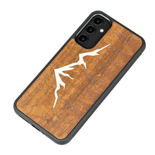 Заредете изображение във визуализатора на галерията – Wooden case for Samsung Galaxy A54 5G Bewood Mountains Imbuia
