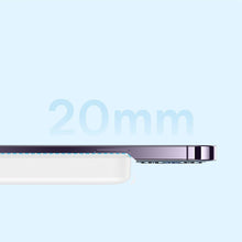 Заредете изображение във визуализатора на галерията – Baseus Magnetic Mini Power Bank with MagSafe 15W / PD Quick Charge QC 20W 10000mAh White (Overseas Edition) + Xiaobai Series USB-C Cable - USB-C 60W 3A 0.5m White
