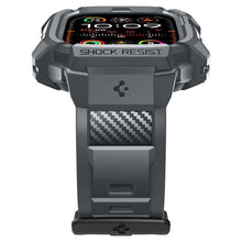 Заредете изображение във визуализатора на галерията – Spigen Rugged Armor Pro Case for Apple Watch Ultra 1/2 (49 mm) - Dark Gray

