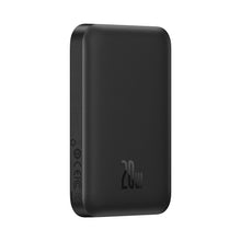 Заредете изображение във визуализатора на галерията – BASEUS power bank magnetic support MagSafe 6000mAh PD 20W PPCX050001 black
