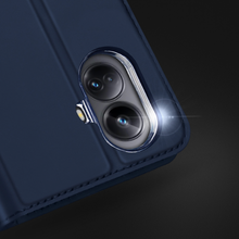 Заредете изображение във визуализатора на галерията – Dux Ducis Skin Pro case for Oppo A17 cover with flip card wallet stand black
