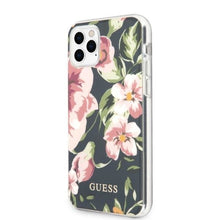 Заредете изображение във визуализатора на галерията – Guess GUHCN65IMLFL03 iPhone 11 Pro Max granatowy/navy N°3 Flower Collection
