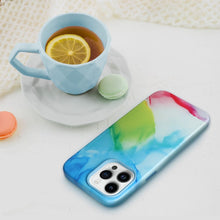 Заредете изображение във визуализатора на галерията – Leather Mag Cover for IPHONE 12 PRO MAX color splash

