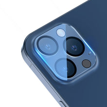 Заредете изображение във визуализатора на галерията – Baseus 2x tempered glass 0.3 mm for the entire camera lens iPhone 12 Pro Max (SGAPIPH67P-AJT02)
