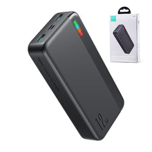 Заредете изображение във визуализатора на галерията – Joyroom power bank 30000mAh Dazzling Series 12W black (JR-T018)
