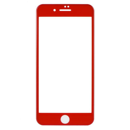 5d full glue стъклен протектор за iPhone 7 plus / 8 plus червен - TopMag