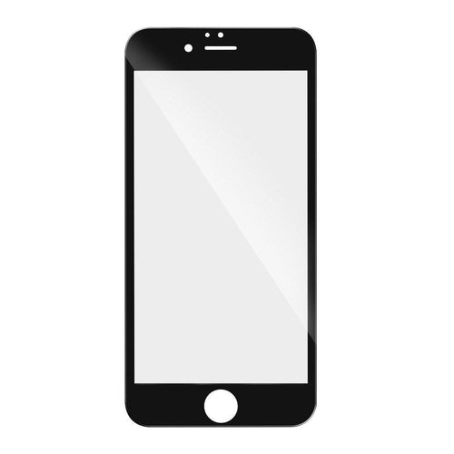 5D Стъклен протектор Hybrid full glue - iPhone 6s plus черен - TopMag